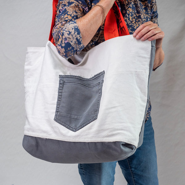Sail Bag Tote (White)