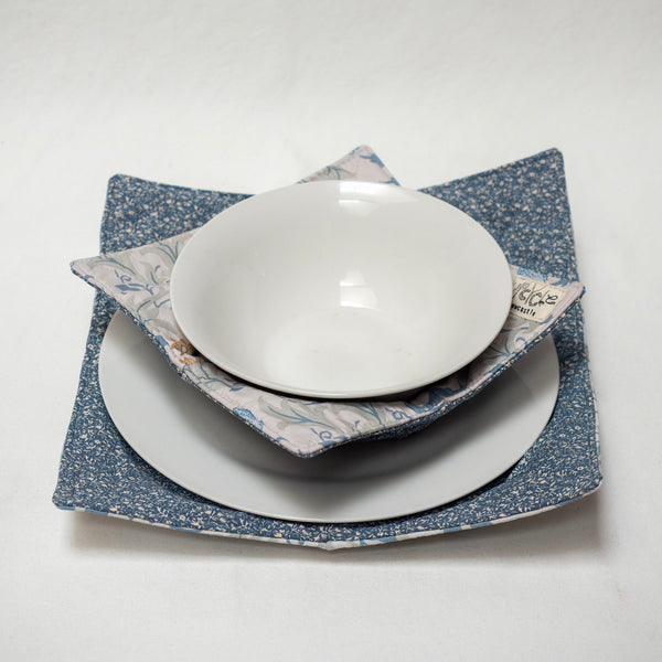 Bowl and Plate Cosy Set (Assorted Colours)