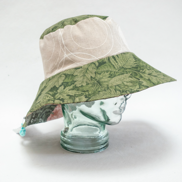 Reversible Sun Hat - M - Green