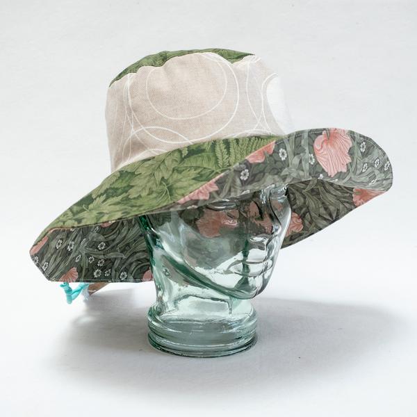 Reversible Sun Hat - M - Green